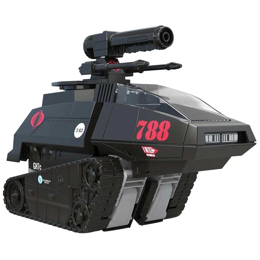 軍用車両とGIジョーフィギュアセット Amazon.co.jp: GIジョー 25th HISSタンク [黒] [w/コマンダー